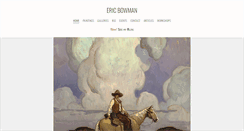 Desktop Screenshot of ericbowman.com